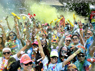 La carrera ‘Colors Fest’ se toma Piedecuesta