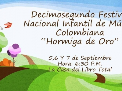 Festival nacional infantil de música colombiana